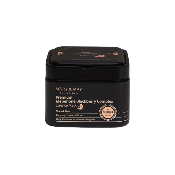 MARY&MAY Premium Idebenon Blackberry Complex Essence Mask