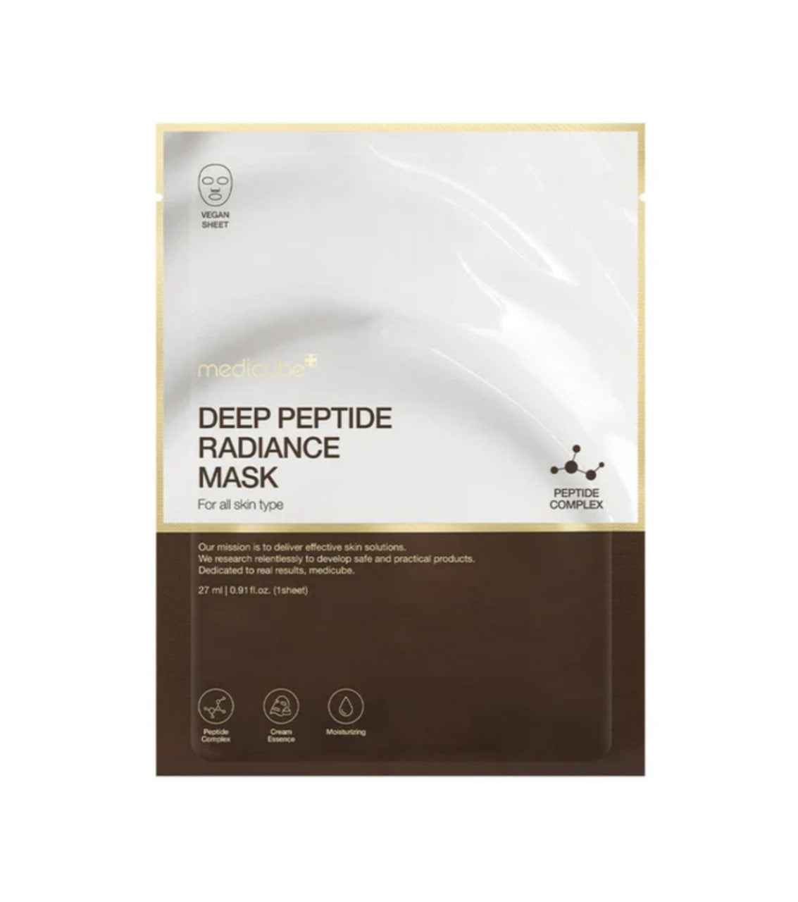 Medicube Deep Peptide Radiance Mask 1ea