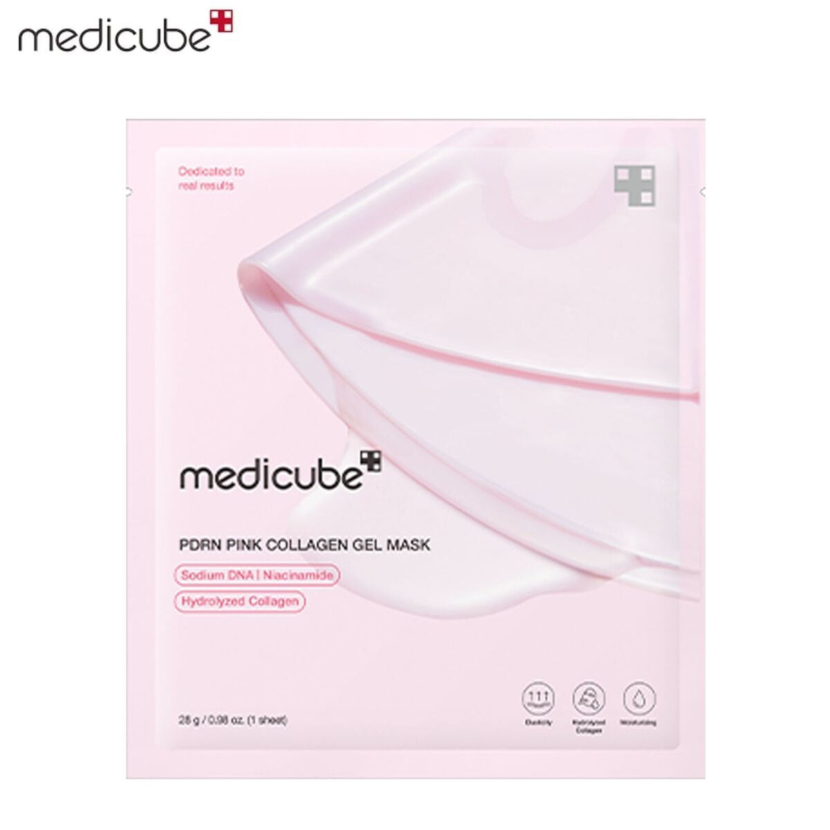 MEDICUBE PDRN Pink Collagen Gel Mask 28g 1ea