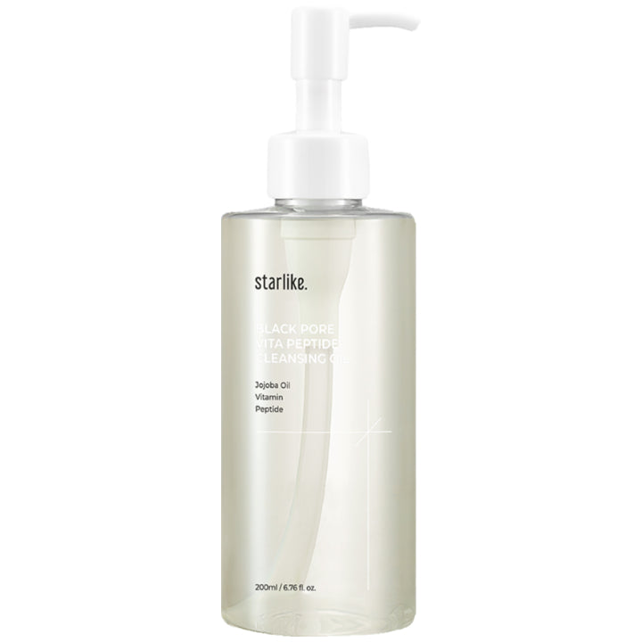 STARLIKE BLACK PORE VITA PEPTIDE CLEANSING OIL