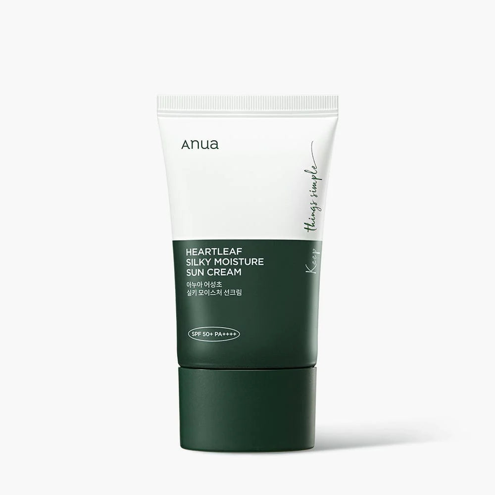 ANUA HEARTLEAF SILKY MOISTURE SUNSCREEN 50ml