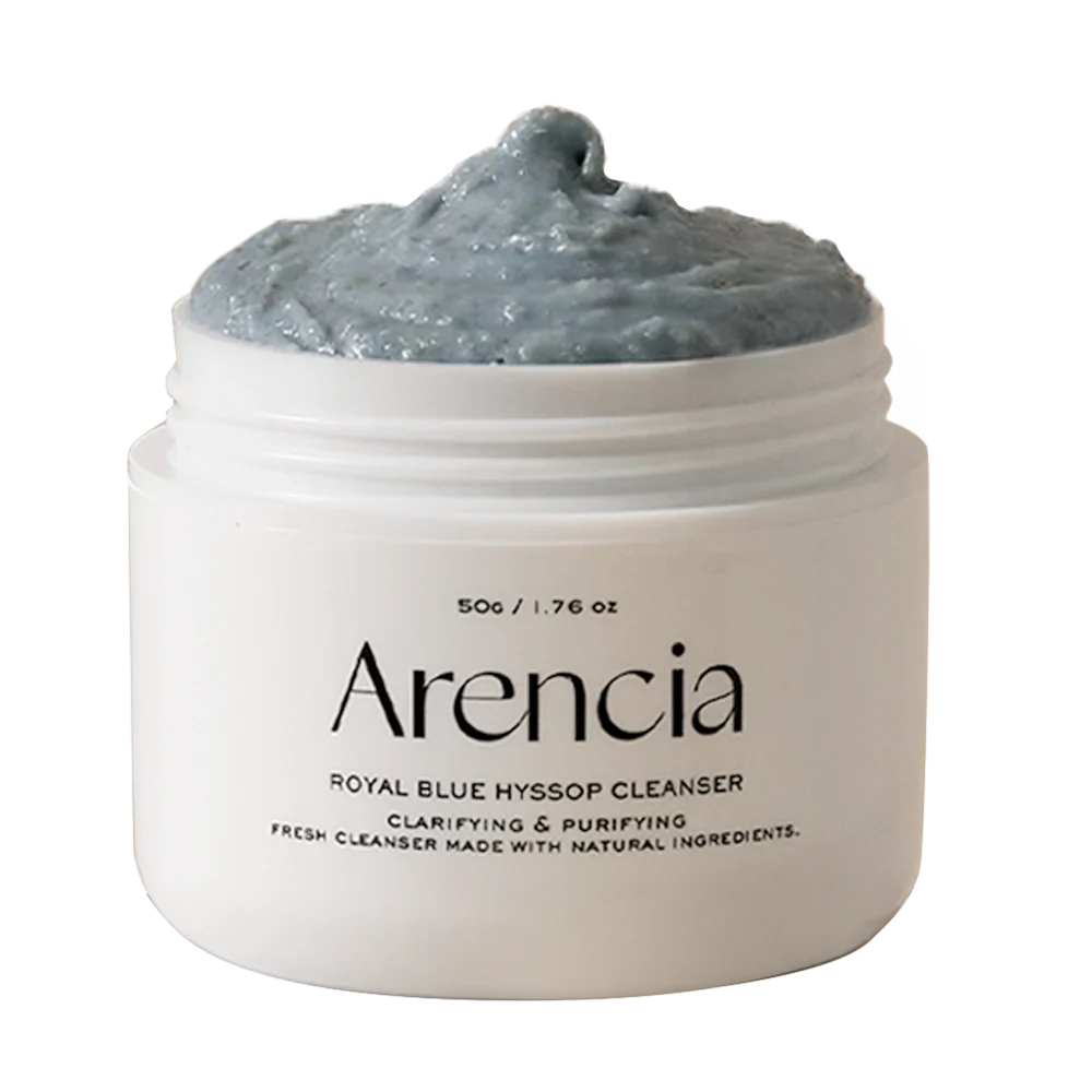 Arencia Blue Hyssop Rice Mochi Cleanser 120g